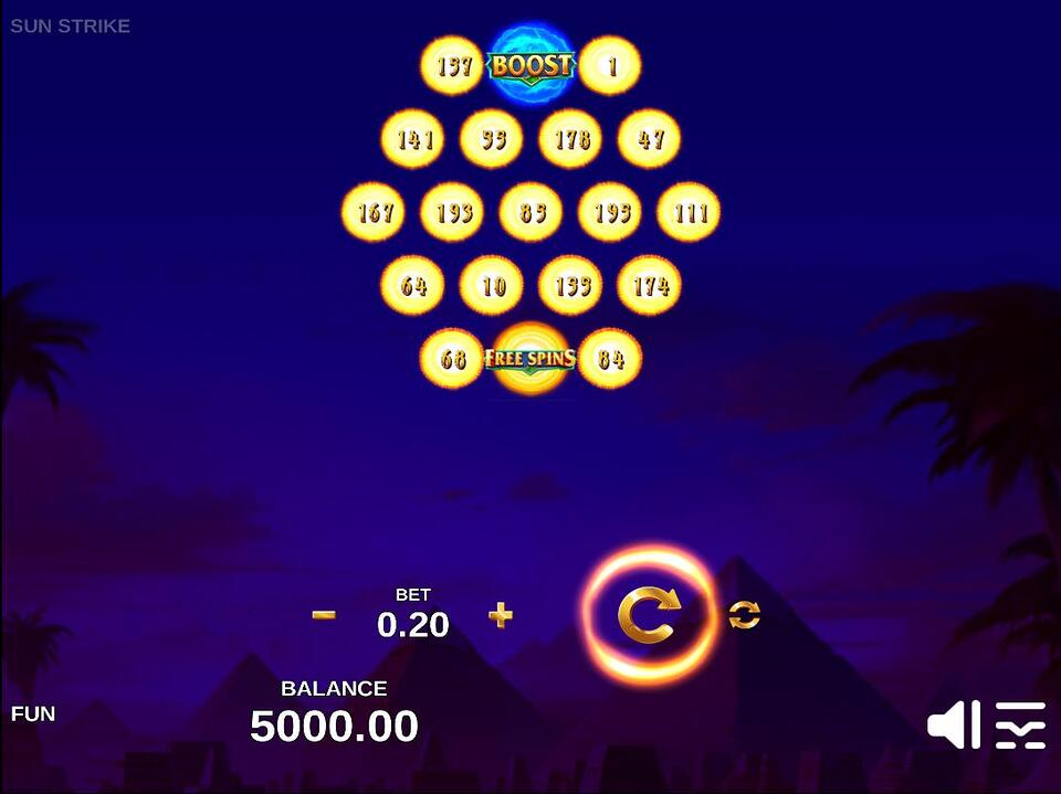 Zillion Games Sun Strike screenshot