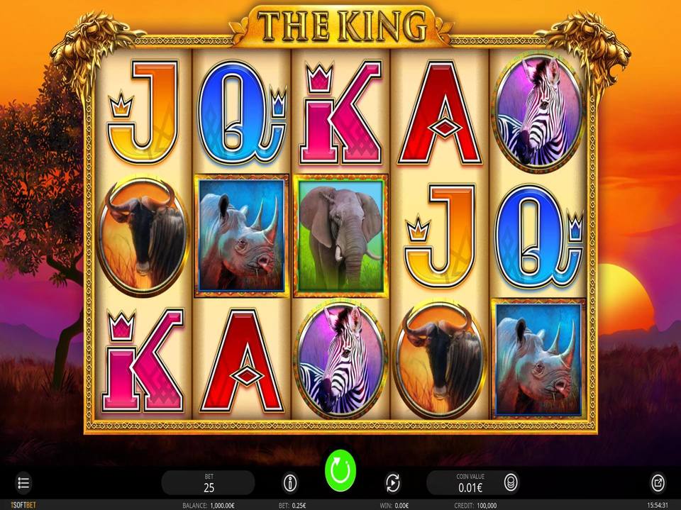 iSoftBet The King screenshot