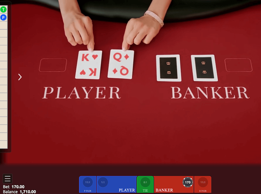 play baccarat for free